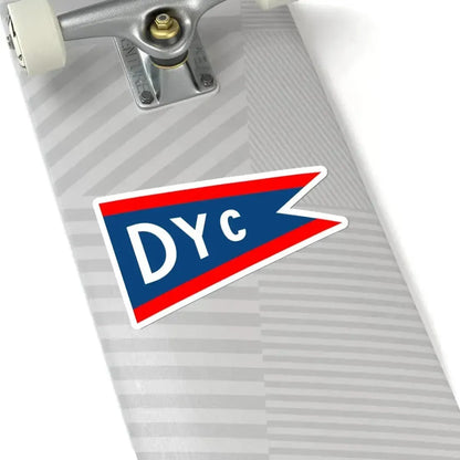 Burgee of detroityc (United States) STICKER Vinyl Kiss-Cut Decal - The Sticker Space