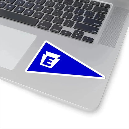 Burgee of Erie YC (United States) STICKER Vinyl Kiss-Cut Decal - The Sticker Space