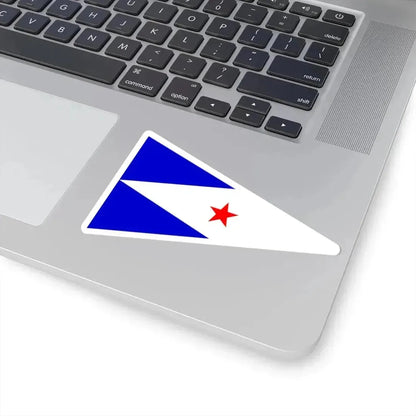 Burgee of Green Lake YC (United States) STICKER Vinyl Kiss-Cut Decal - The Sticker Space