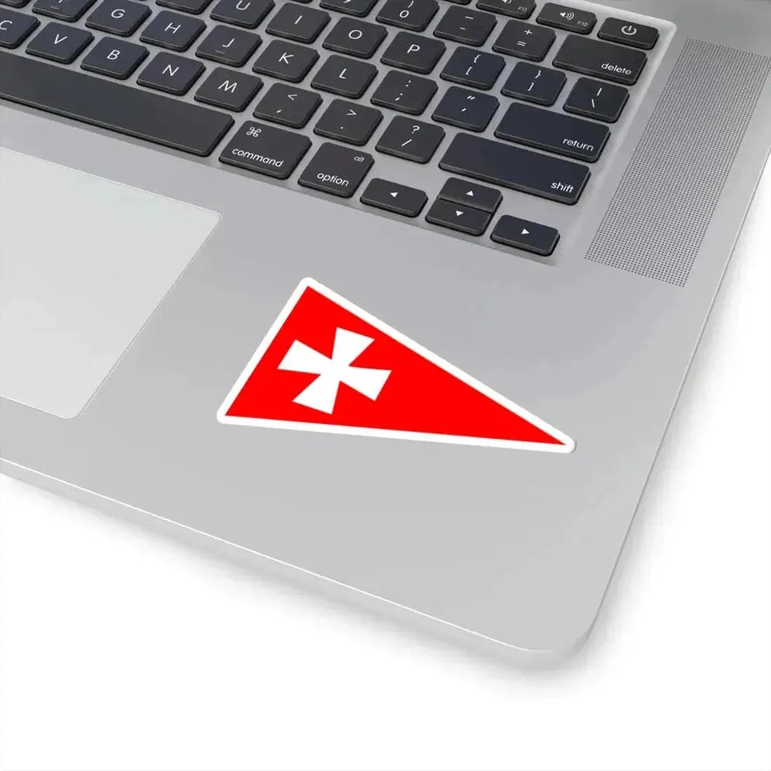 Burgee of Horsens Sejlklub (Denmark) STICKER Vinyl Kiss-Cut Decal - The Sticker Space