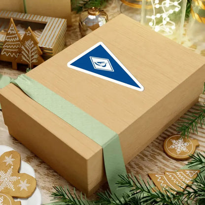 Burgee of Horten Seilforening (Norway) STICKER Vinyl Kiss-Cut Decal - The Sticker Space