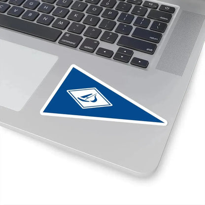 Burgee of Horten Seilforening (Norway) STICKER Vinyl Kiss-Cut Decal - The Sticker Space