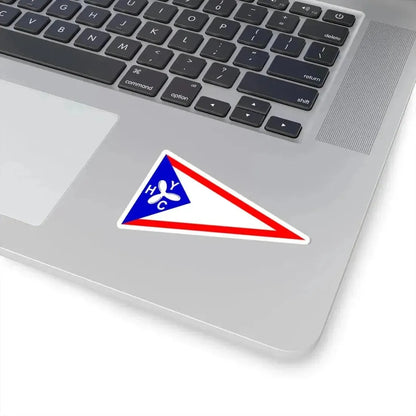 Burgee of Houston YC (United States) STICKER Vinyl Kiss-Cut Decal - The Sticker Space