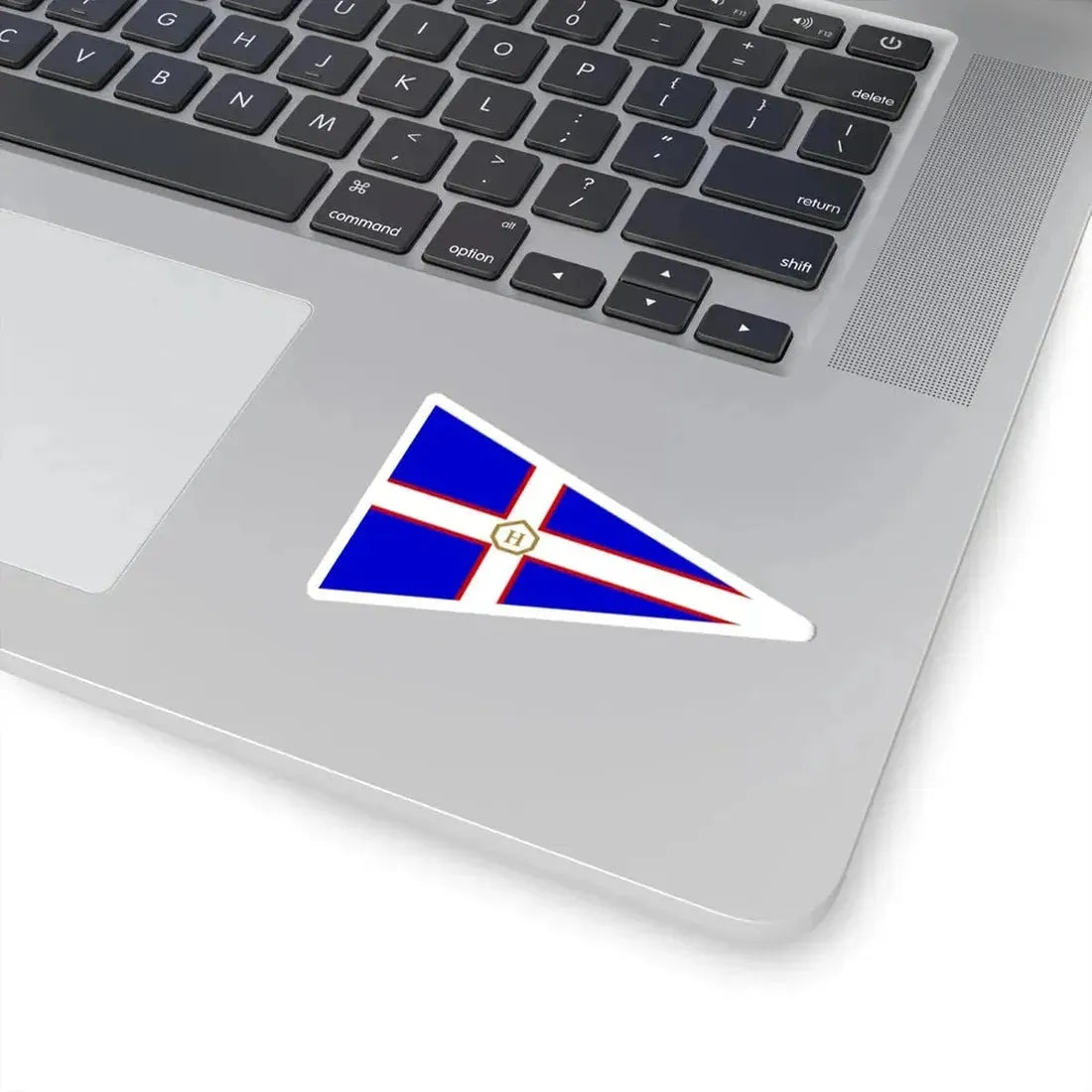 Burgee of Hovas YC (Sweden) STICKER Vinyl Kiss-Cut Decal - The Sticker Space
