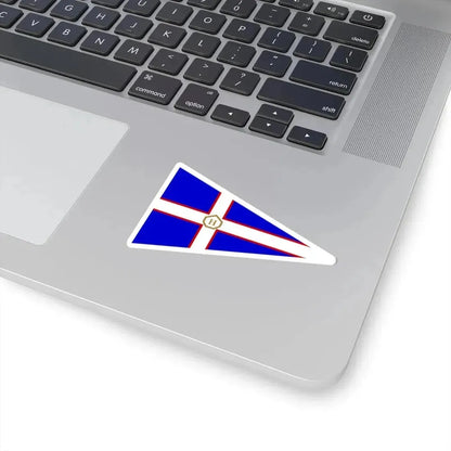 Burgee of Hovas YC (Sweden) STICKER Vinyl Kiss-Cut Decal - The Sticker Space