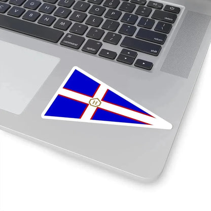 Burgee of Hovas YC (Sweden) STICKER Vinyl Kiss-Cut Decal - The Sticker Space