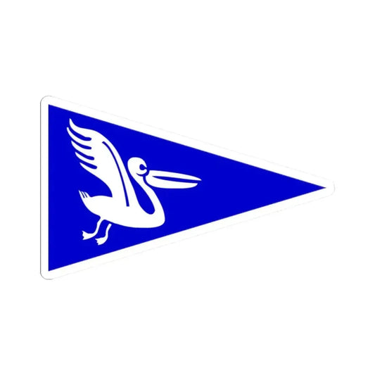 Burgee of Inverness YC (United States) STICKER Vinyl Kiss-Cut Decal 2 Inch White - The Sticker Space