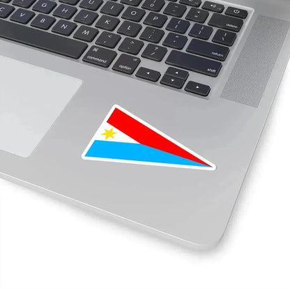 Burgee of JK Pesja (Croatia) STICKER Vinyl Kiss-Cut Decal - The Sticker Space