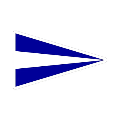 Burgee of JK Split (Croatia) STICKER Vinyl Kiss-Cut Decal 4 Inch White - The Sticker Space