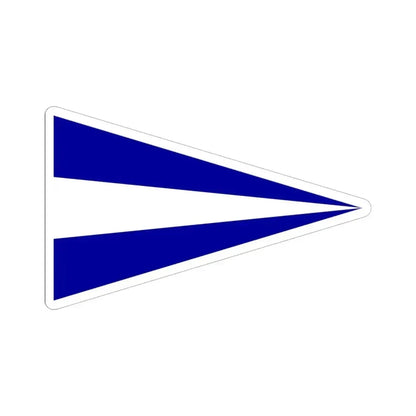 Burgee of JK Split (Croatia) STICKER Vinyl Kiss-Cut Decal 6 Inch White - The Sticker Space