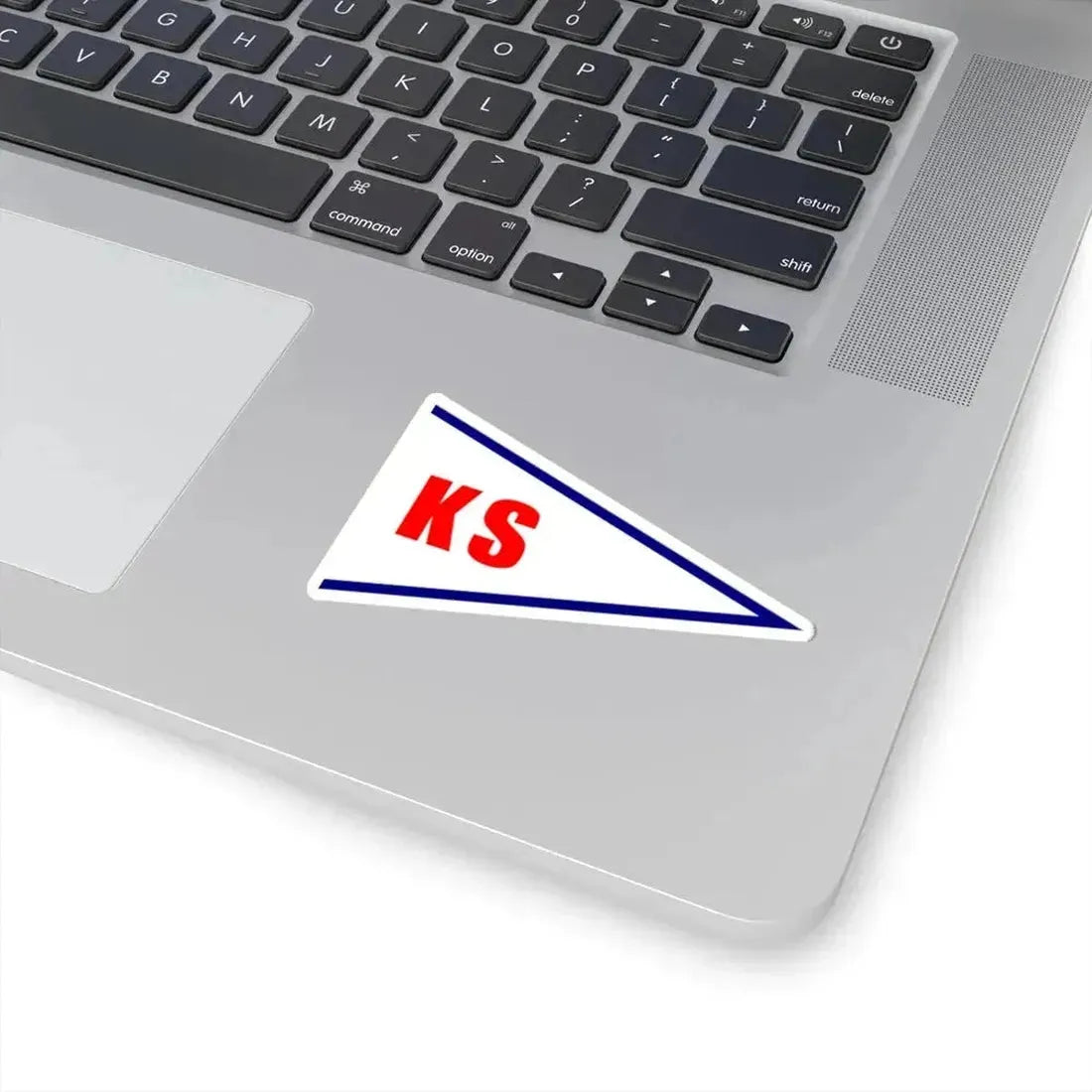 Burgee of Kerteminde Sejlklub (Denmark) STICKER Vinyl Kiss-Cut Decal - The Sticker Space