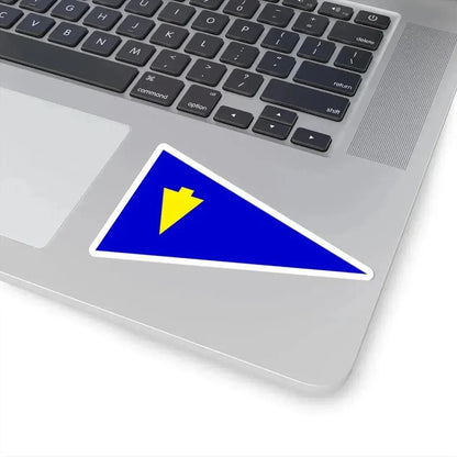 Burgee of Lake Mohawk YC (United States) STICKER Vinyl Kiss-Cut Decal - The Sticker Space