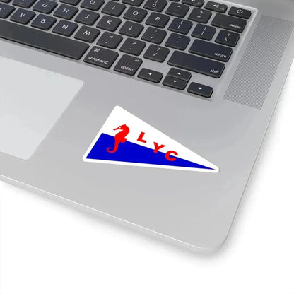 Burgee of Lakewood YC (United States) STICKER Vinyl Kiss-Cut Decal - The Sticker Space