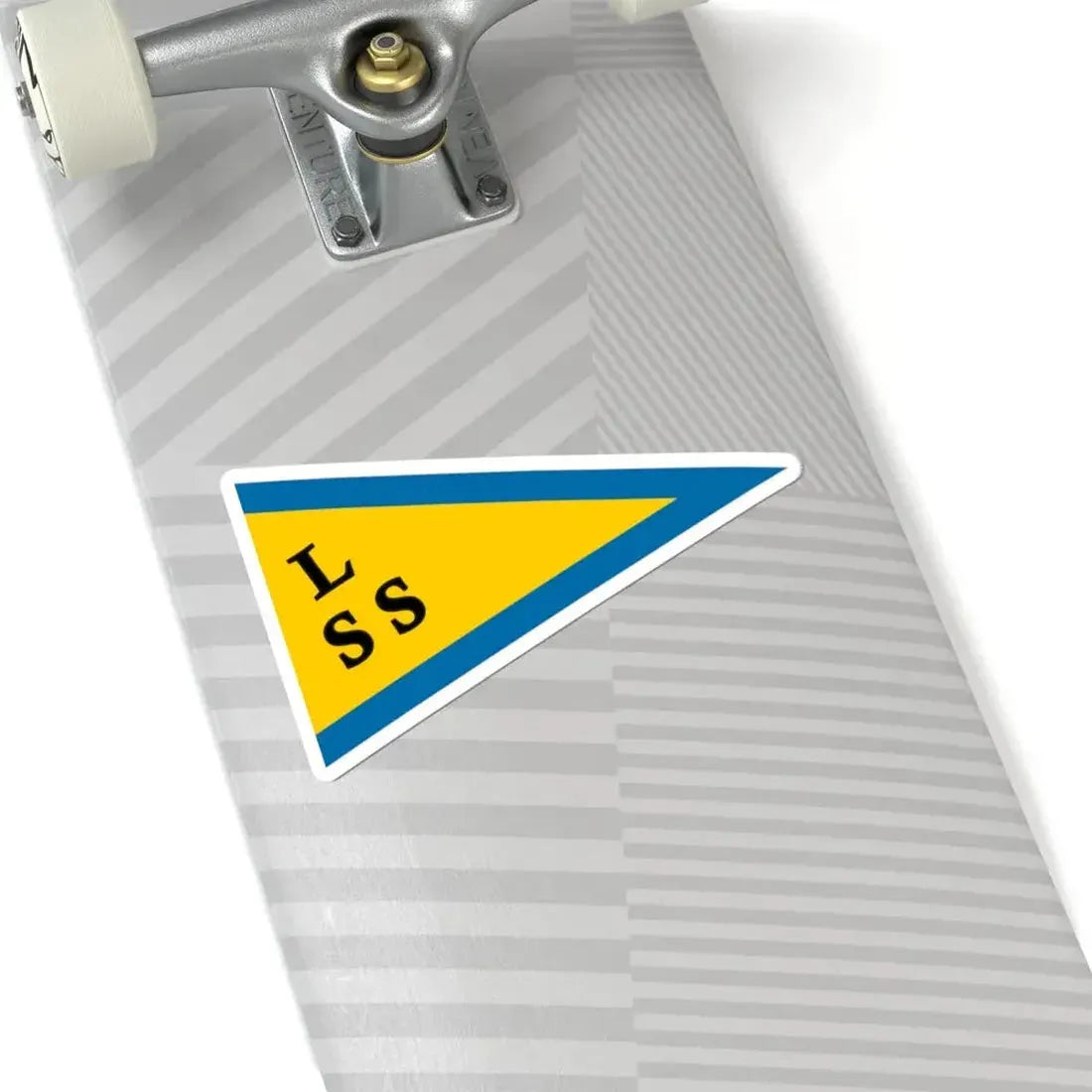 Burgee of Landskrona Segelsallskap (Sweden) STICKER Vinyl Kiss-Cut Decal - The Sticker Space