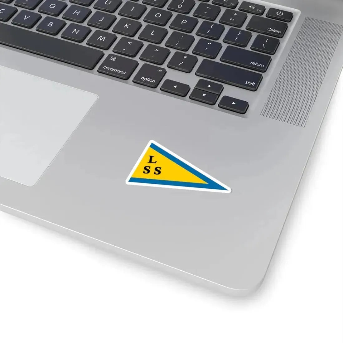 Burgee of Landskrona Segelsallskap (Sweden) STICKER Vinyl Kiss-Cut Decal - The Sticker Space
