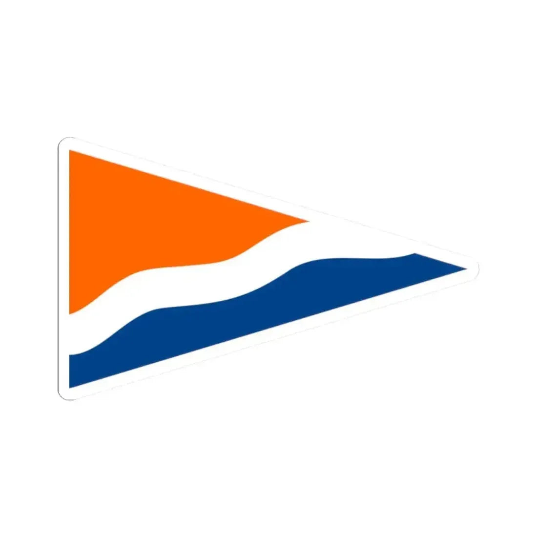 Burgee of Miami YC (United States) STICKER Vinyl Kiss-Cut Decal 2 Inch White - The Sticker Space