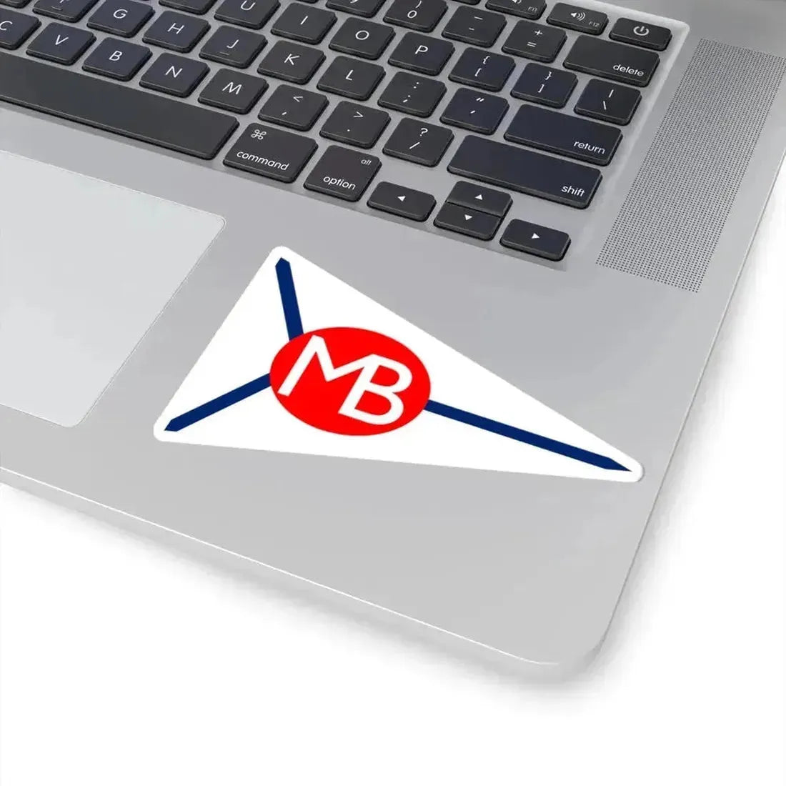 Burgee of Milde Båtlag (Norway) STICKER Vinyl Kiss-Cut Decal - The Sticker Space