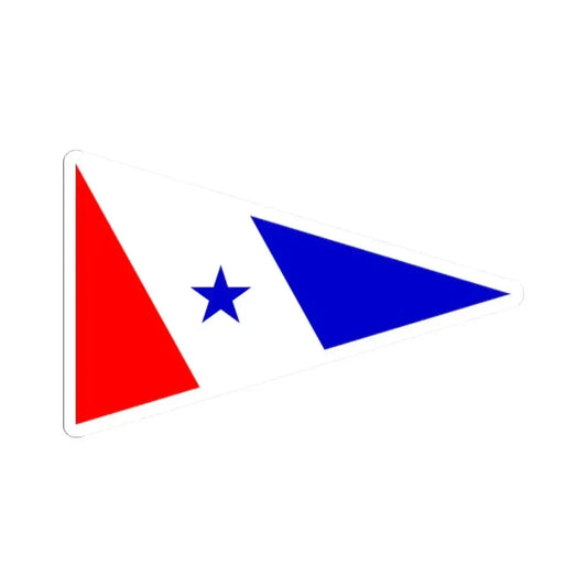 Burgee of Milwaukee YC (United States) STICKER Vinyl Kiss-Cut Decal 2 Inch White - The Sticker Space