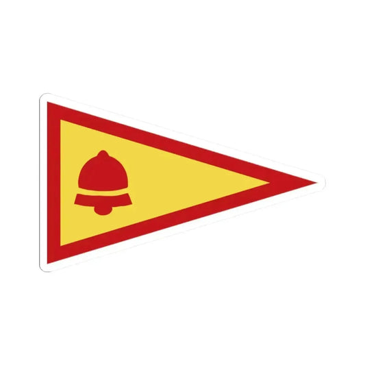 Burgee of Mission Bay YC (United States) STICKER Vinyl Kiss-Cut Decal 2 Inch White - The Sticker Space