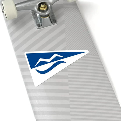 Burgee of Moss Seilforening (Norway) STICKER Vinyl Kiss-Cut Decal - The Sticker Space