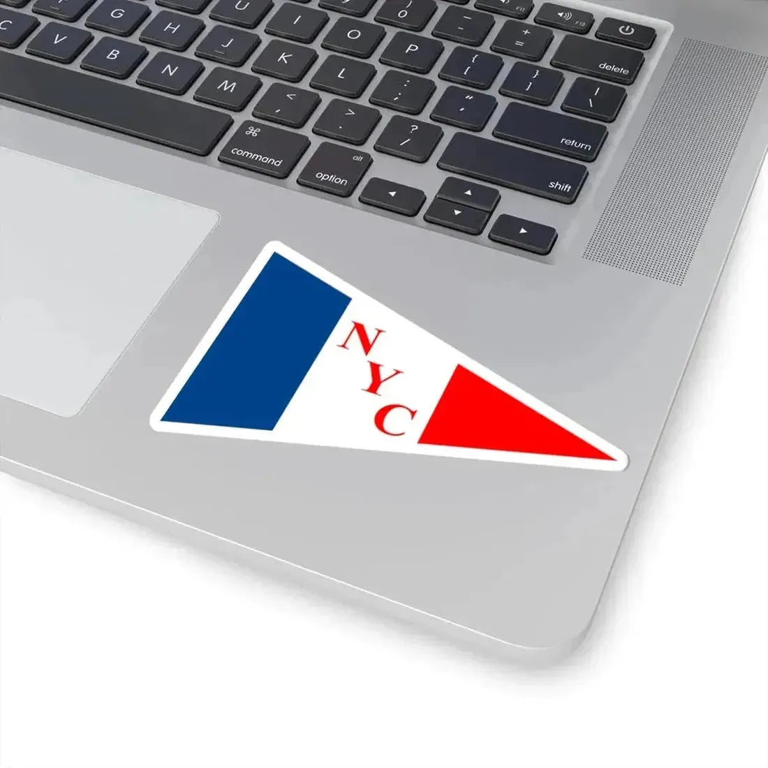 Burgee of Nassau YC (Bahamas) STICKER Vinyl Kiss-Cut Decal - The Sticker Space