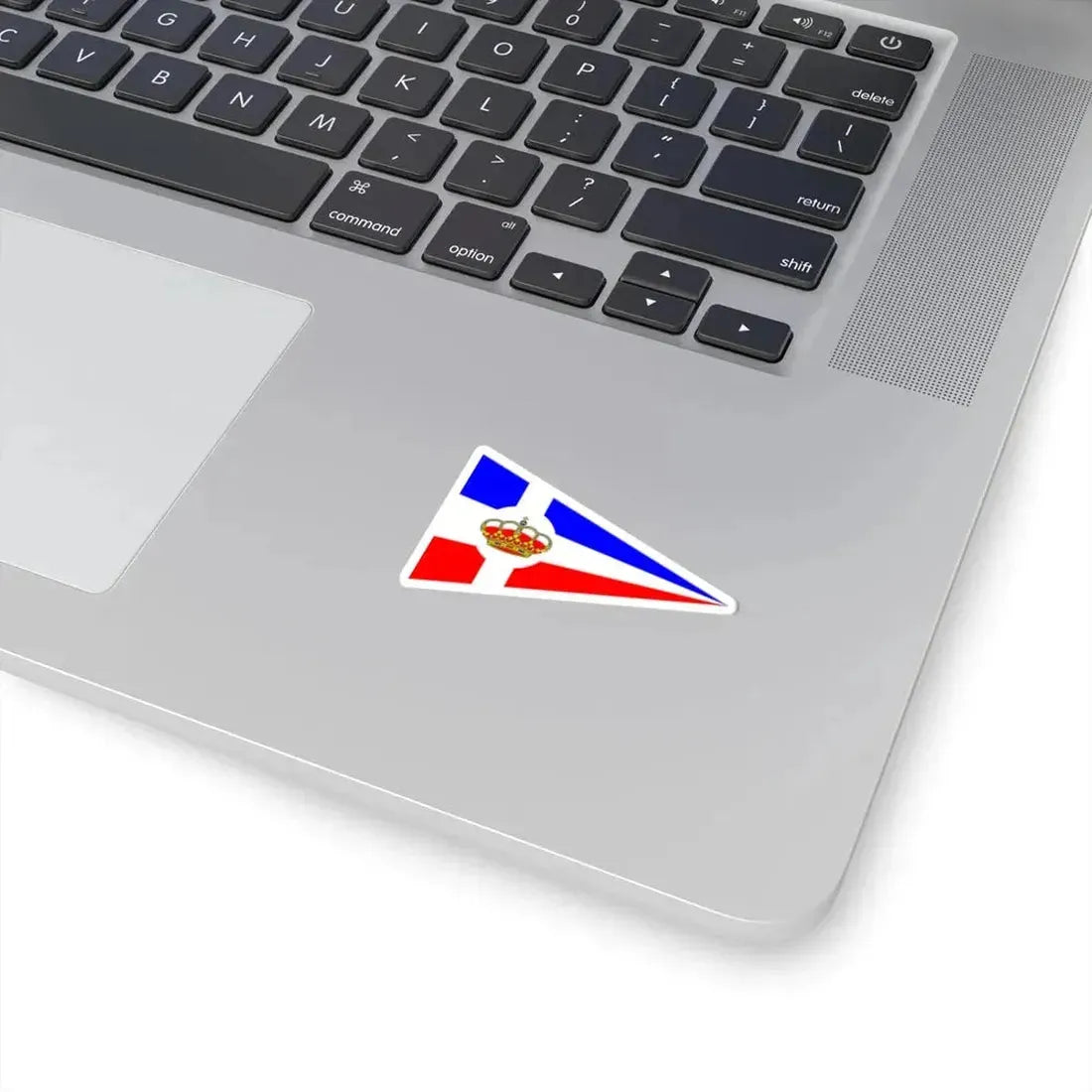 Burgee of RCM Melilla (Spain) STICKER Vinyl Kiss-Cut Decal - The Sticker Space
