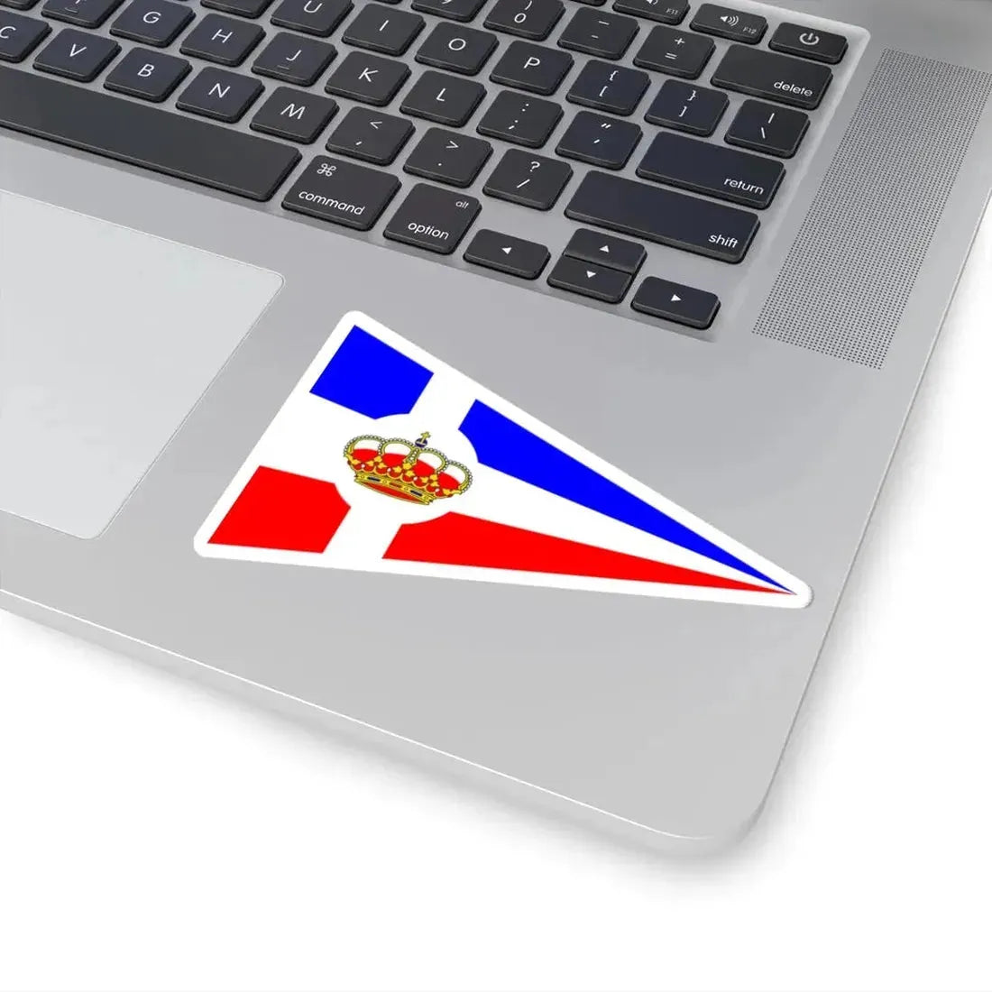 Burgee of RCM Melilla (Spain) STICKER Vinyl Kiss-Cut Decal - The Sticker Space