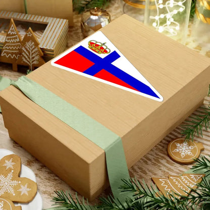 Burgee of RCM Santander (Spain) STICKER Vinyl Kiss-Cut Decal - The Sticker Space