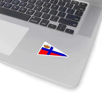 Burgee of RCM Santander (Spain) STICKER Vinyl Kiss-Cut Decal - The Sticker Space