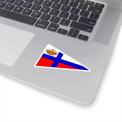 Burgee of RCM Santander (Spain) STICKER Vinyl Kiss-Cut Decal - The Sticker Space