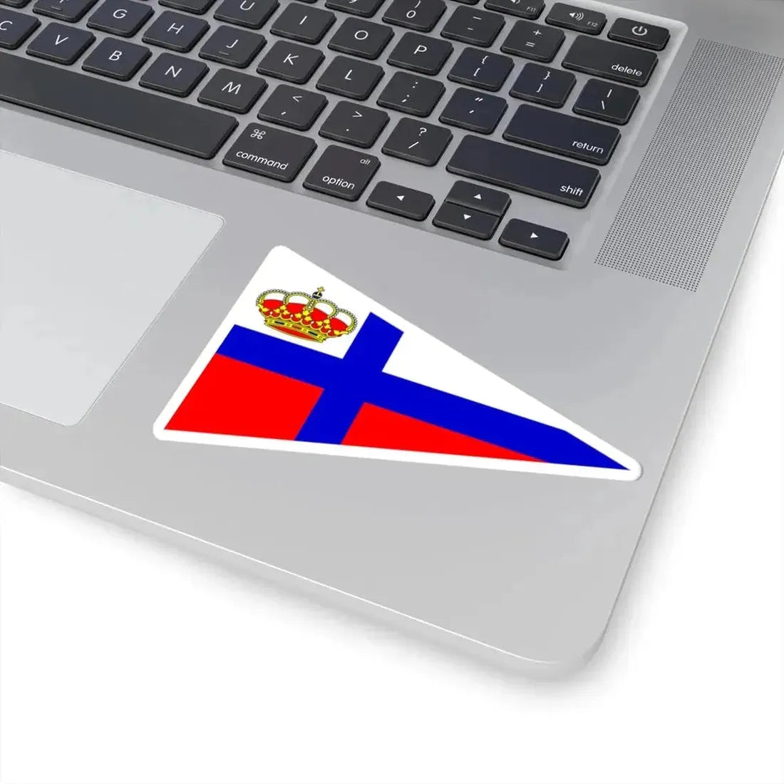 Burgee of RCM Santander (Spain) STICKER Vinyl Kiss-Cut Decal - The Sticker Space