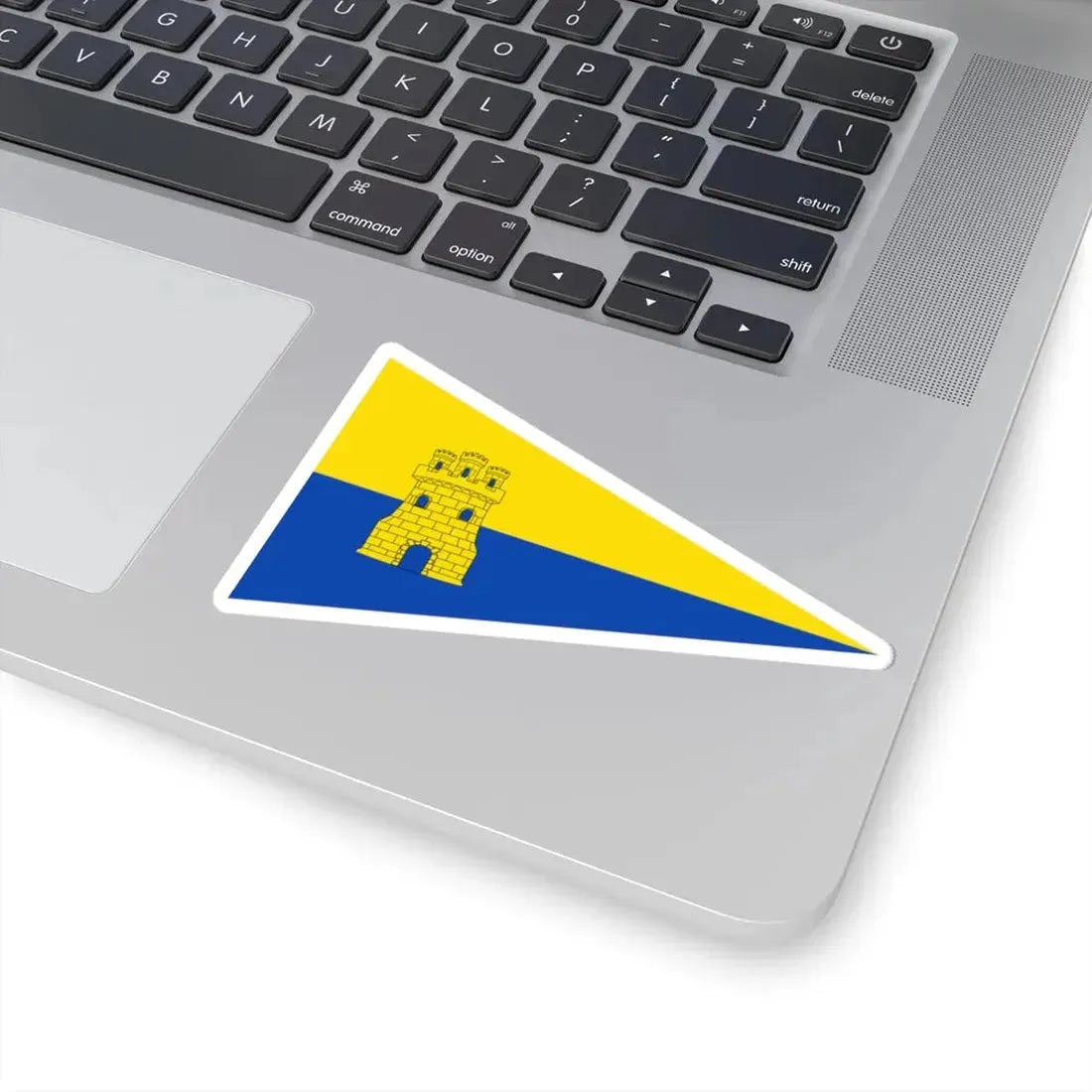 Burgee of RCN Algeciras (Spain) STICKER Vinyl Kiss-Cut Decal - The Sticker Space