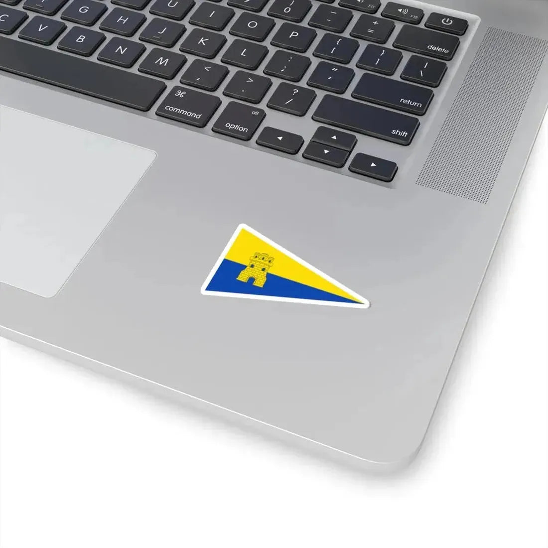 Burgee of RCN Algeciras (Spain) STICKER Vinyl Kiss-Cut Decal - The Sticker Space
