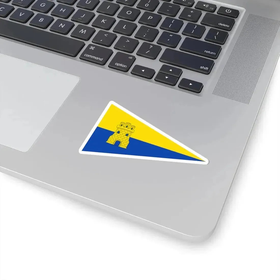 Burgee of RCN Algeciras (Spain) STICKER Vinyl Kiss-Cut Decal - The Sticker Space