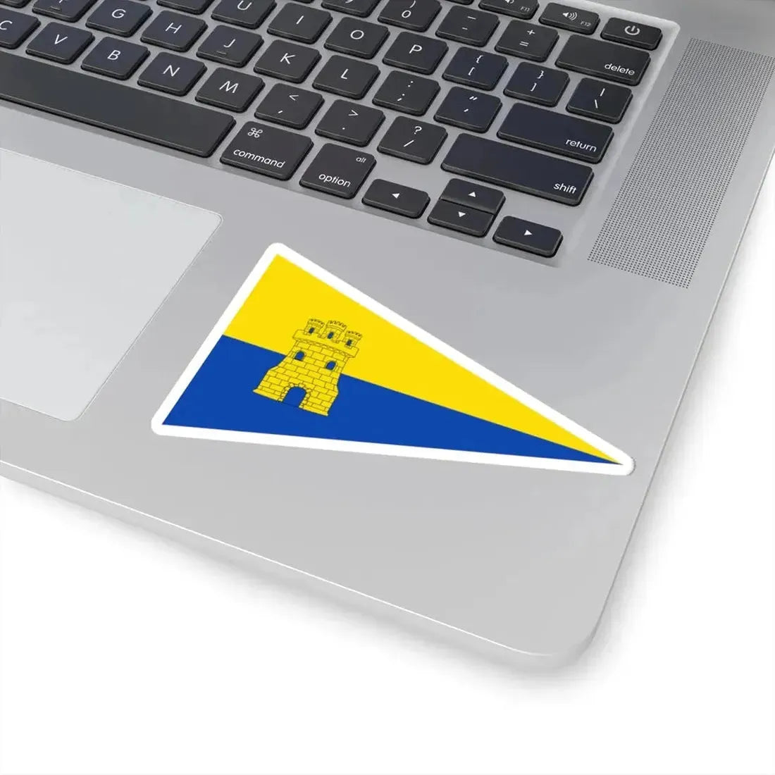 Burgee of RCN Algeciras (Spain) STICKER Vinyl Kiss-Cut Decal - The Sticker Space