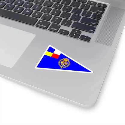 Burgee of RCN Barcelona (Spain) STICKER Vinyl Kiss-Cut Decal - The Sticker Space