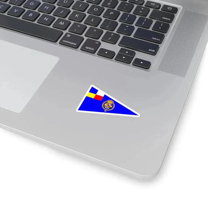 Burgee of RCN Barcelona (Spain) STICKER Vinyl Kiss-Cut Decal - The Sticker Space