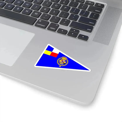 Burgee of RCN Barcelona (Spain) STICKER Vinyl Kiss-Cut Decal - The Sticker Space