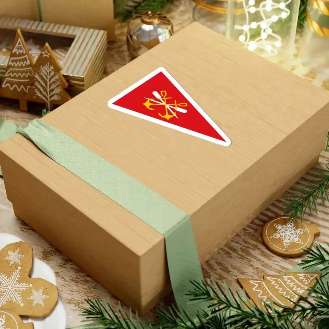 Burgee of RCN Cadiz (Spain) STICKER Vinyl Kiss-Cut Decal - The Sticker Space