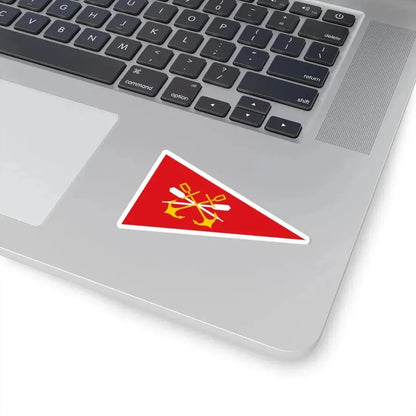 Burgee of RCN Cadiz (Spain) STICKER Vinyl Kiss-Cut Decal - The Sticker Space