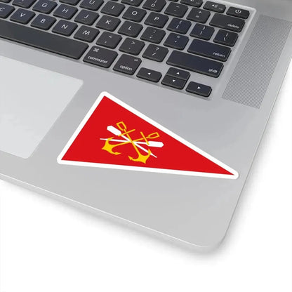 Burgee of RCN Cadiz (Spain) STICKER Vinyl Kiss-Cut Decal - The Sticker Space