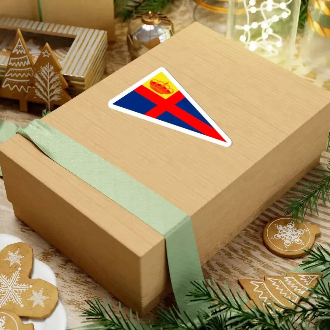 Burgee of rcn palma (Spain) STICKER Vinyl Kiss-Cut Decal - The Sticker Space