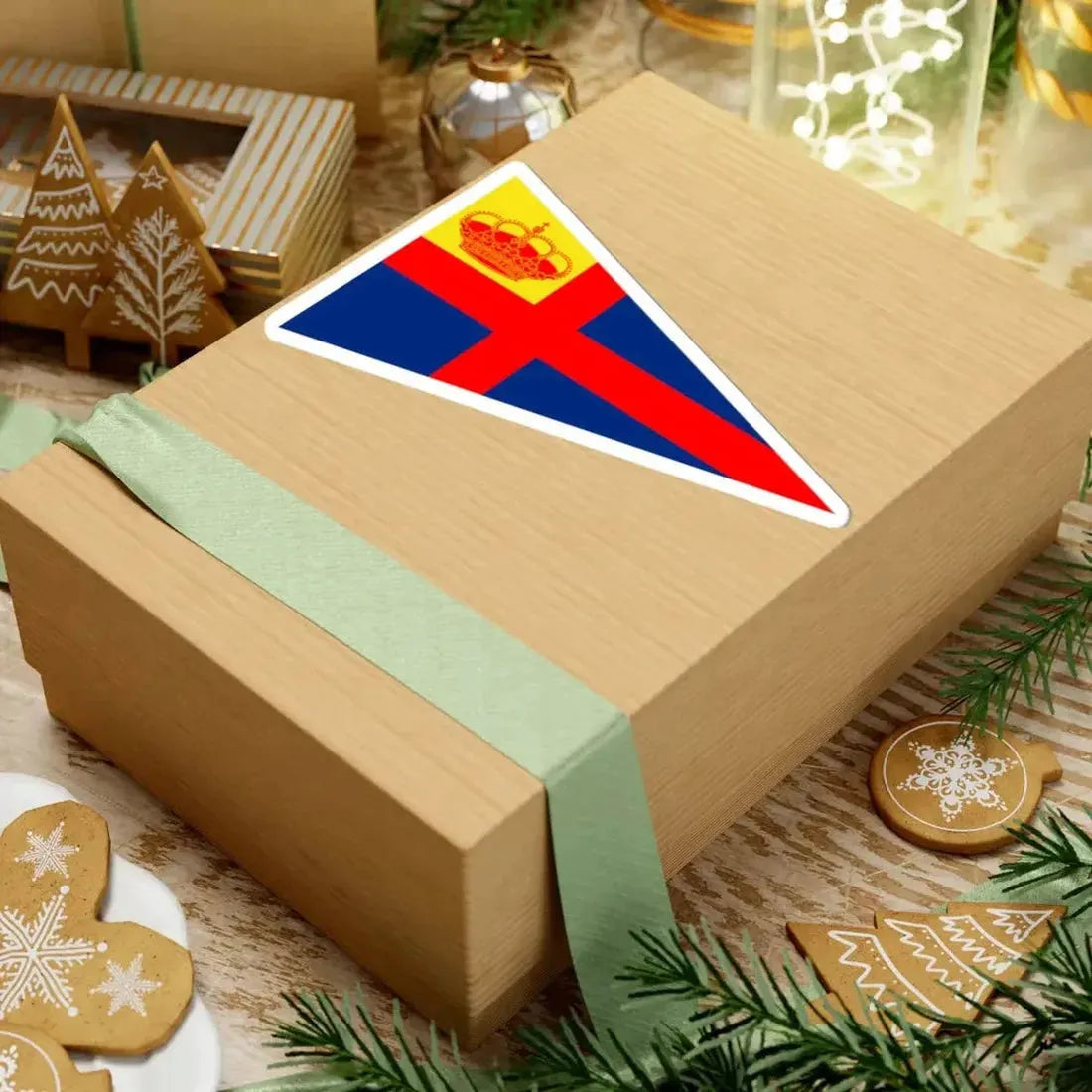 Burgee of rcn palma (Spain) STICKER Vinyl Kiss-Cut Decal - The Sticker Space