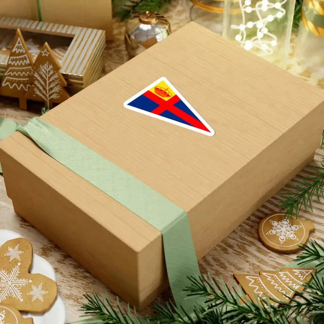 Burgee of rcn palma (Spain) STICKER Vinyl Kiss-Cut Decal - The Sticker Space