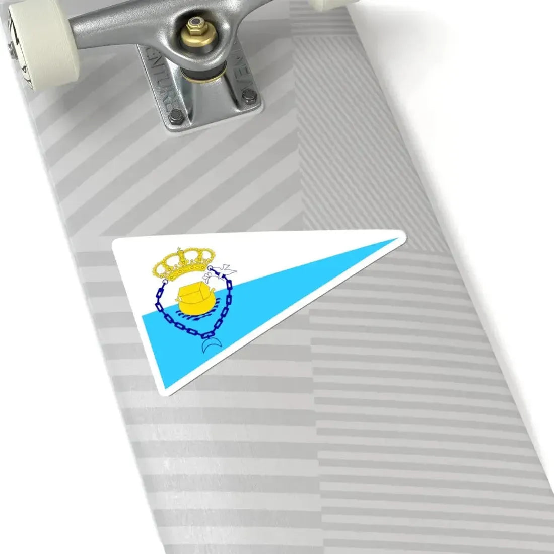 Burgee of RCN Portosin (Spain) STICKER Vinyl Kiss-Cut Decal - The Sticker Space