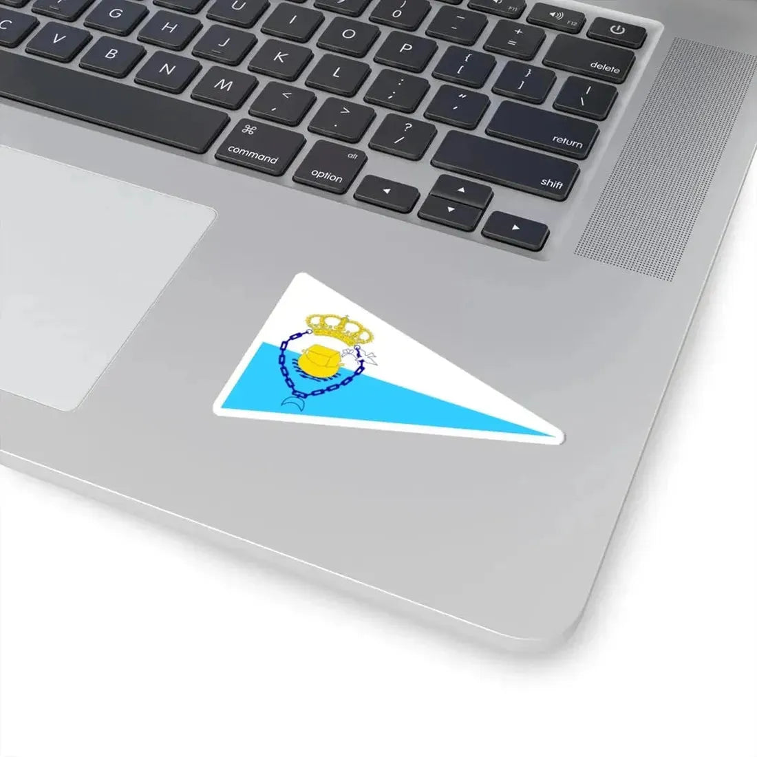 Burgee of RCN Portosin (Spain) STICKER Vinyl Kiss-Cut Decal - The Sticker Space