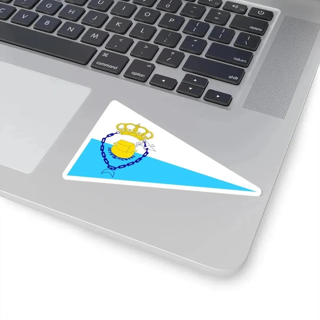 Burgee of RCN Portosin (Spain) STICKER Vinyl Kiss-Cut Decal - The Sticker Space