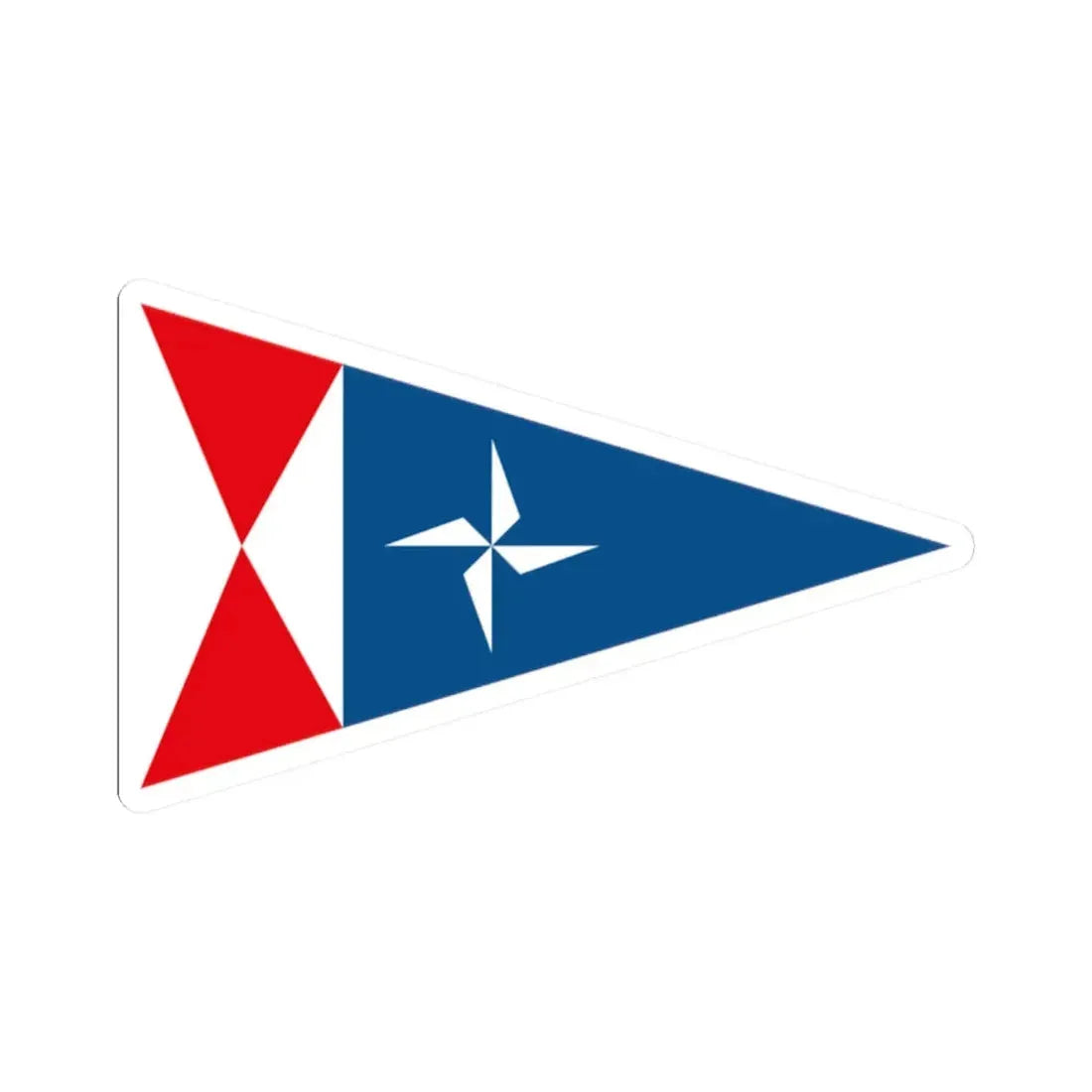 Burgee of RCN Rodeira (Spain) STICKER Vinyl Kiss-Cut Decal - The Sticker Space