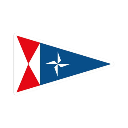 Burgee of RCN Rodeira (Spain) STICKER Vinyl Kiss-Cut Decal - The Sticker Space