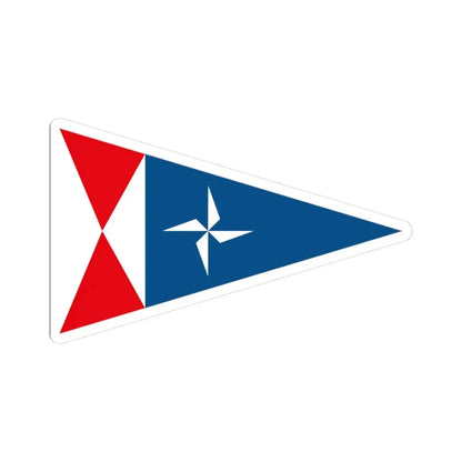 Burgee of RCN Rodeira (Spain) STICKER Vinyl Kiss-Cut Decal - The Sticker Space